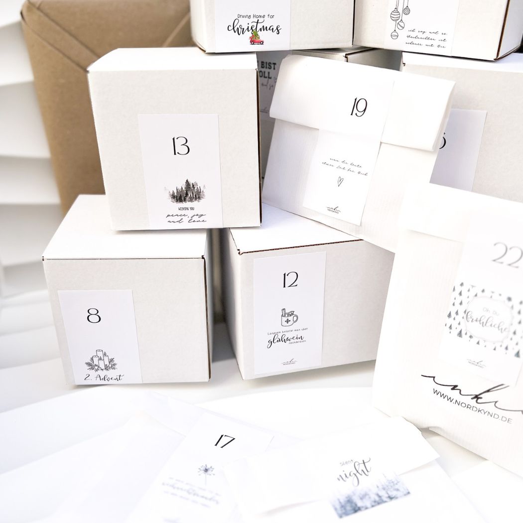 Adventskalender von Nordkynd (Limited Edition, nur 50 Stück) Versand 24. November