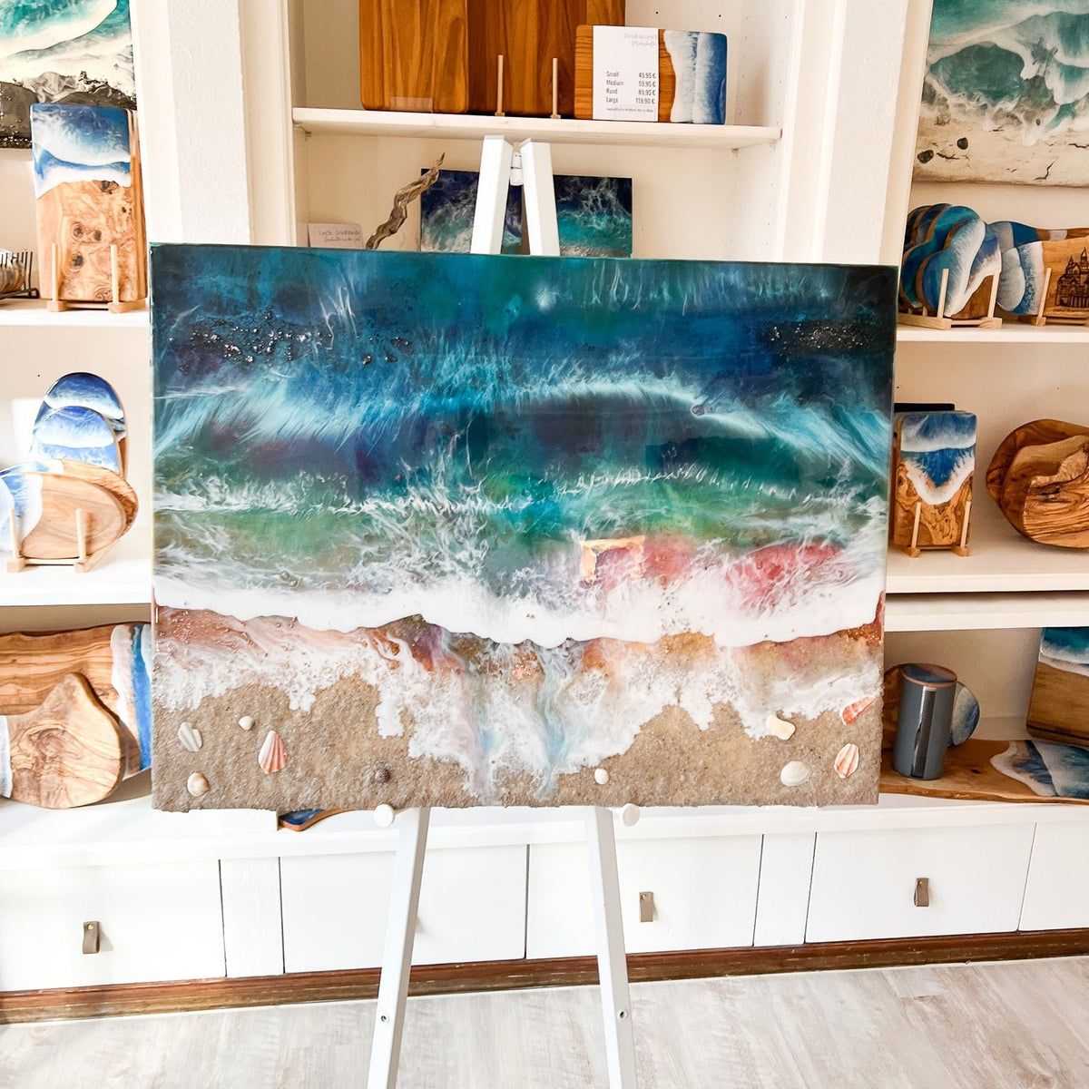 Resinworkshop - Entdecke die Kunst des Resin - Gieße Dein Bild und Servierbretter im Meeresdesign 13. - 14. Februar 2026