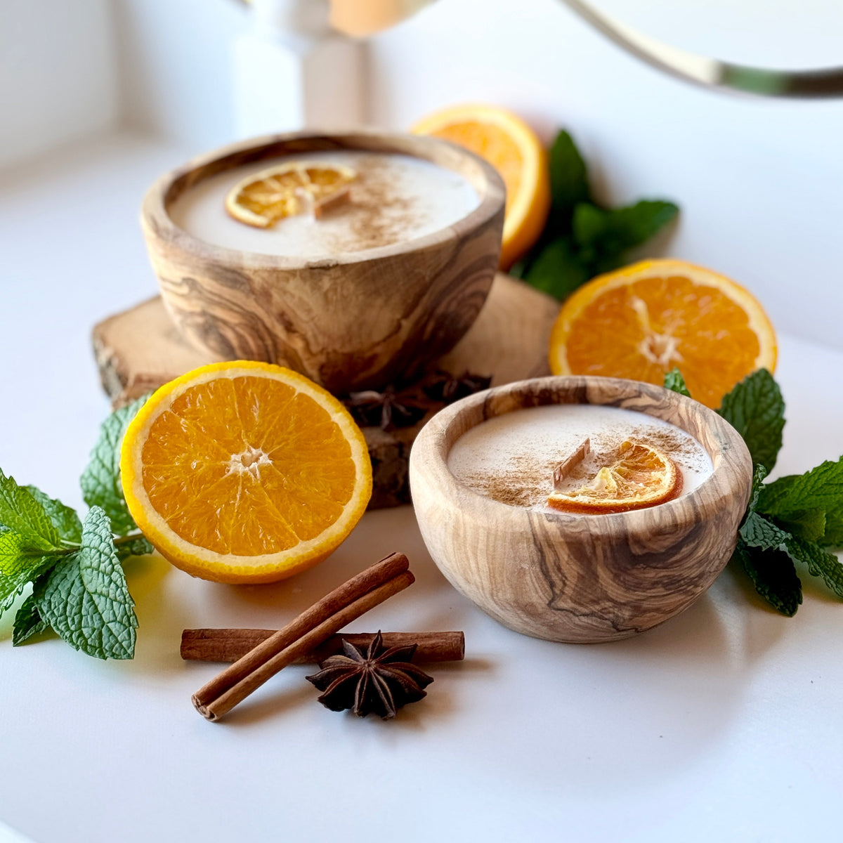Calm Orange (Mindful Light Olivenschale)