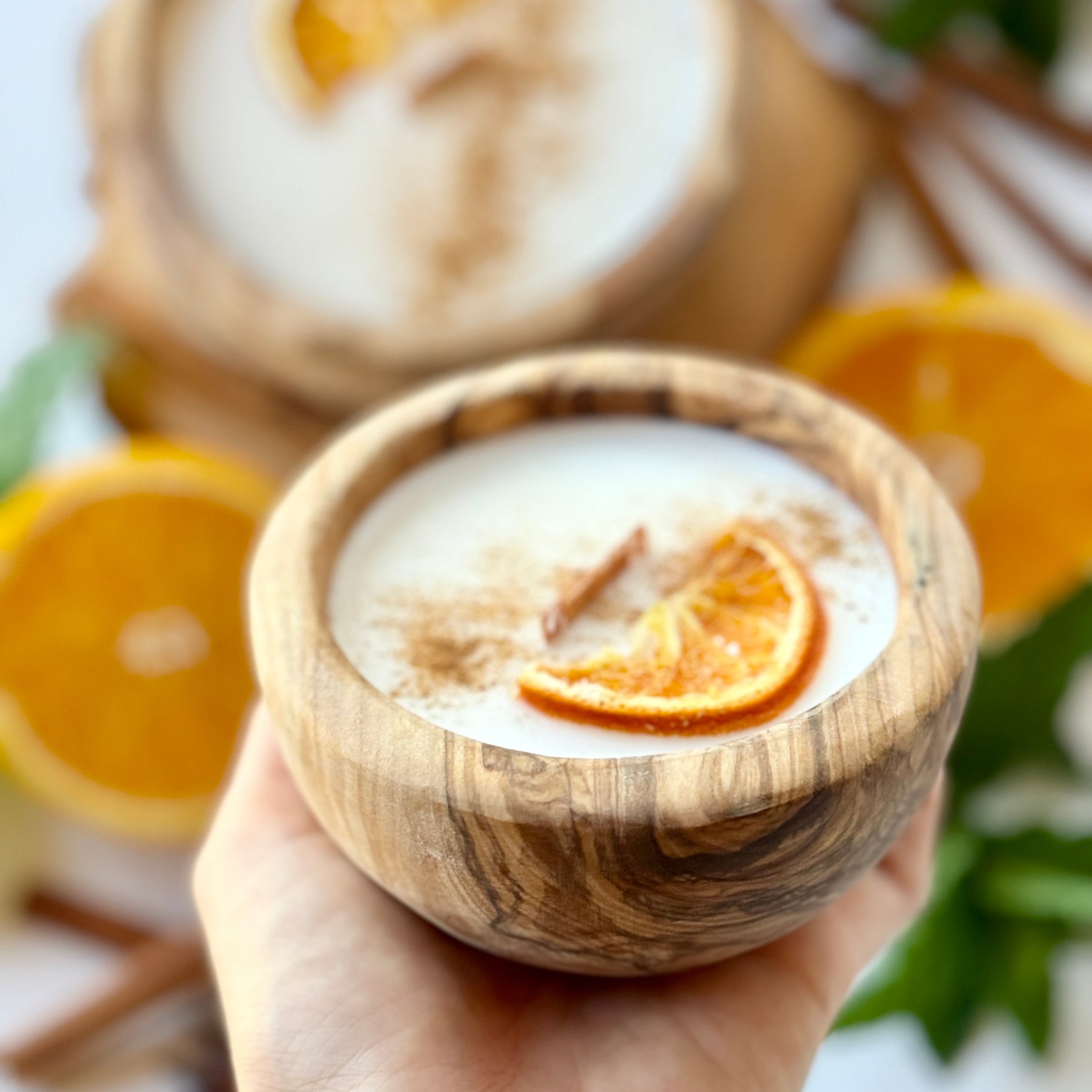 Calm Orange (Mindful Light Olivenschale)