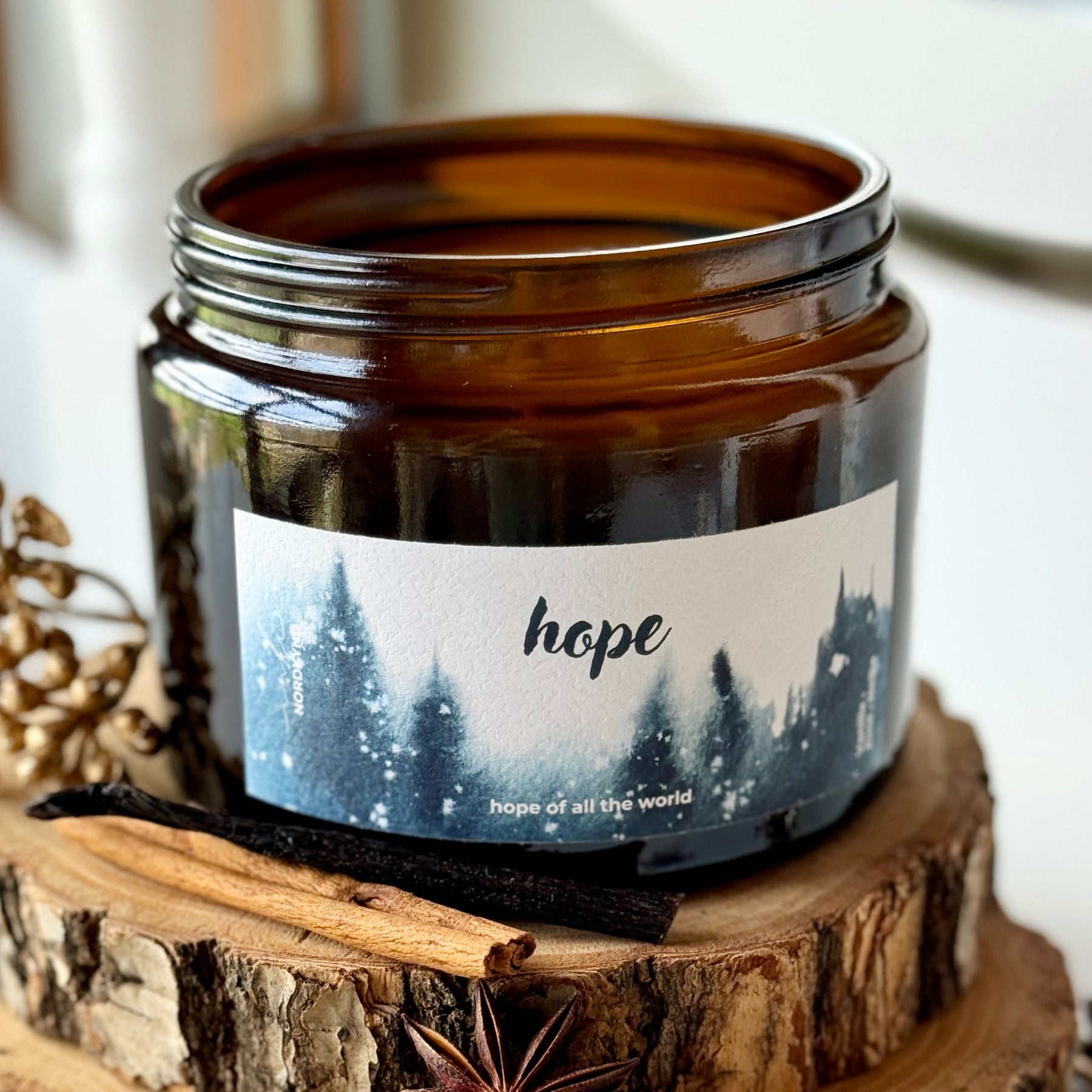 Kerze Hope
