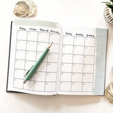 Bullet Journal im Handlettering Design