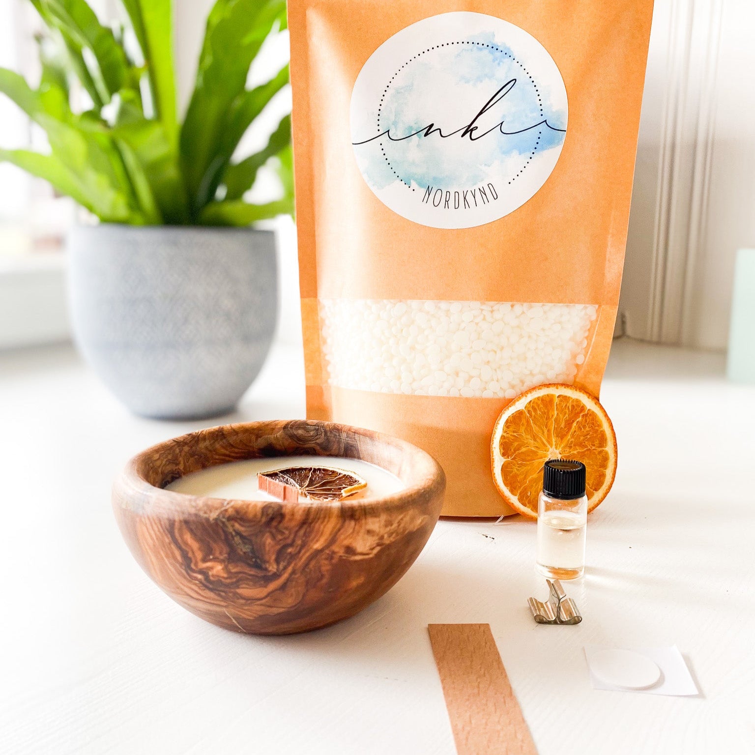 DIY - Kit - Mindful Light mit Olivenschale