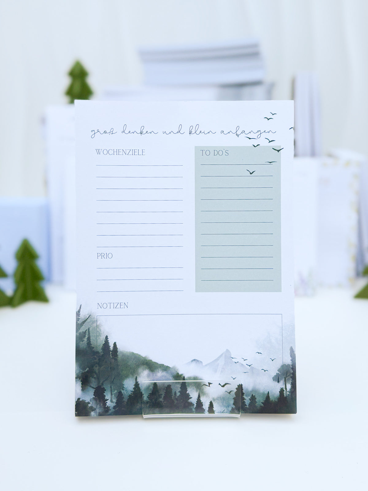 Notizblock A5 – Daily Planner