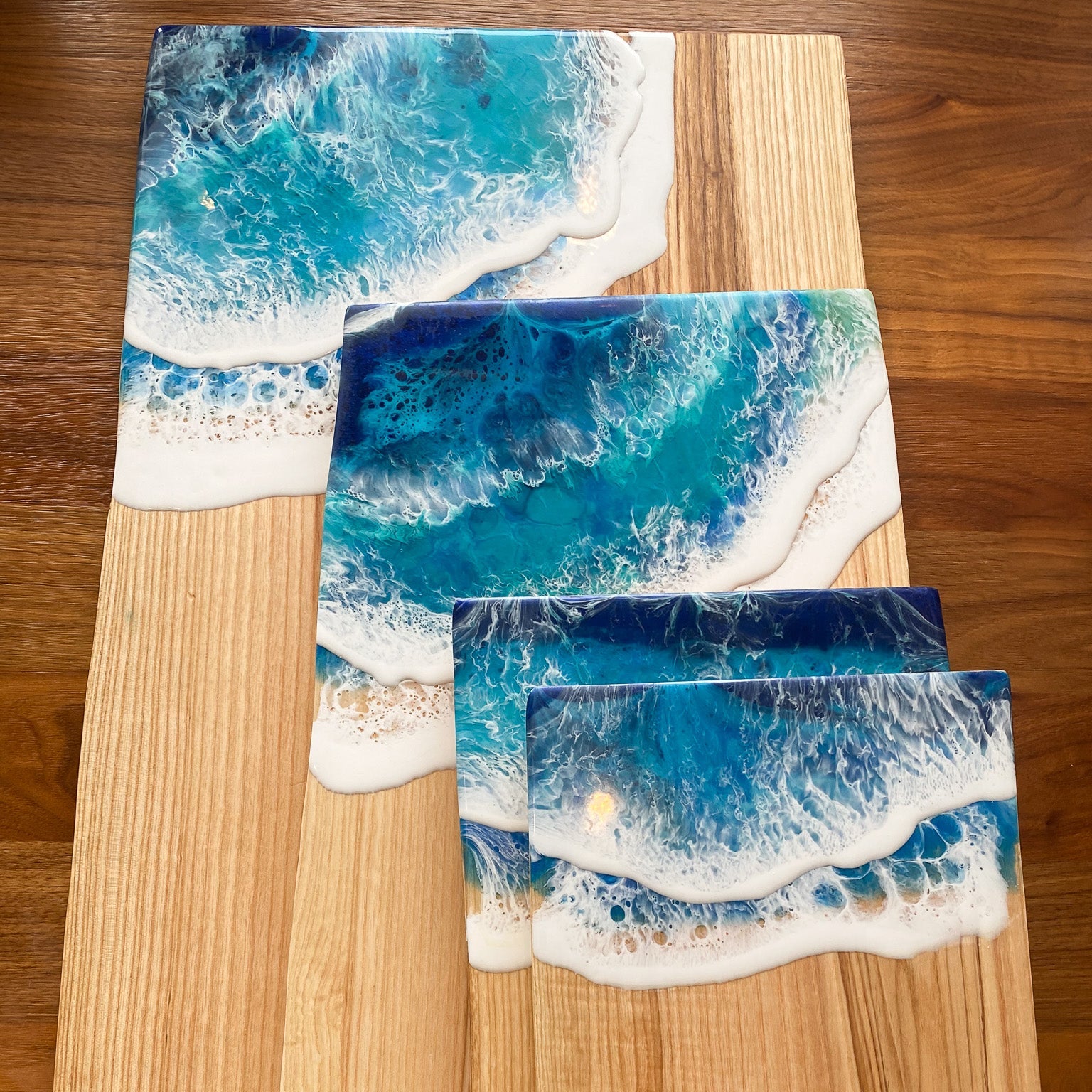 Resinworkshop - Entdecke die Kunst des Resin - Gieße dein Servierbrett im Meeresdesign 20. September 2025