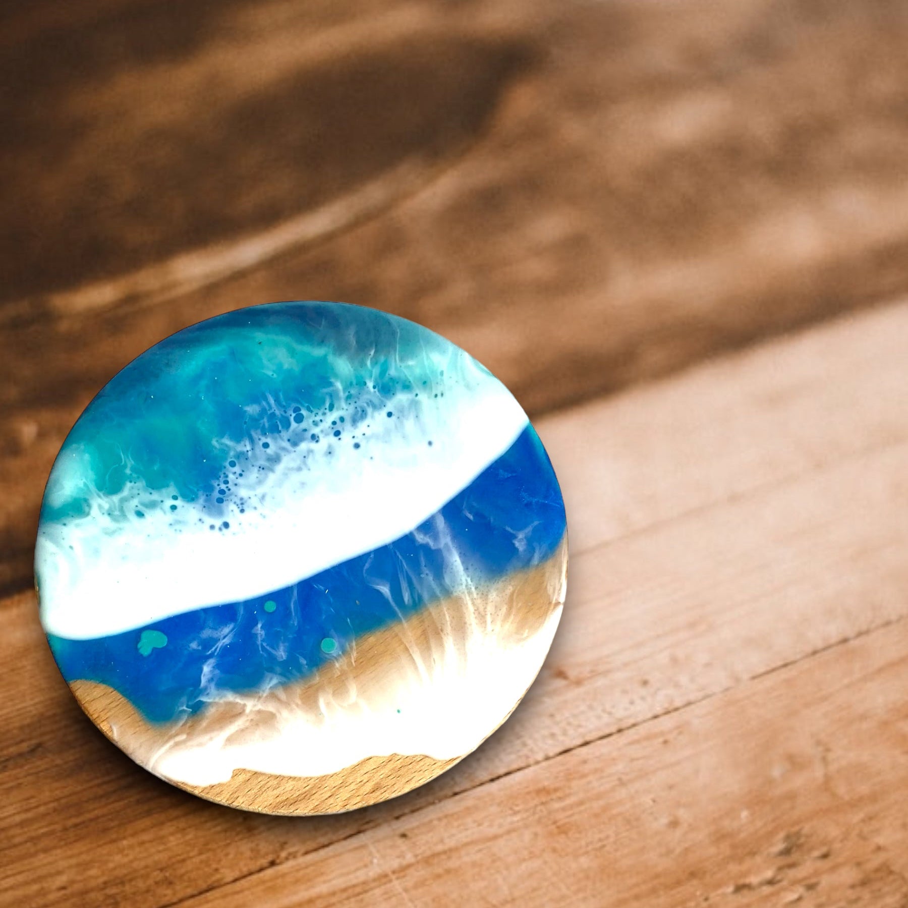 Vorratsglas Grau mit Holzdeckel