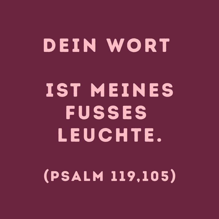 Meines Fusses Leuchte - Duftkerze mit Spruch