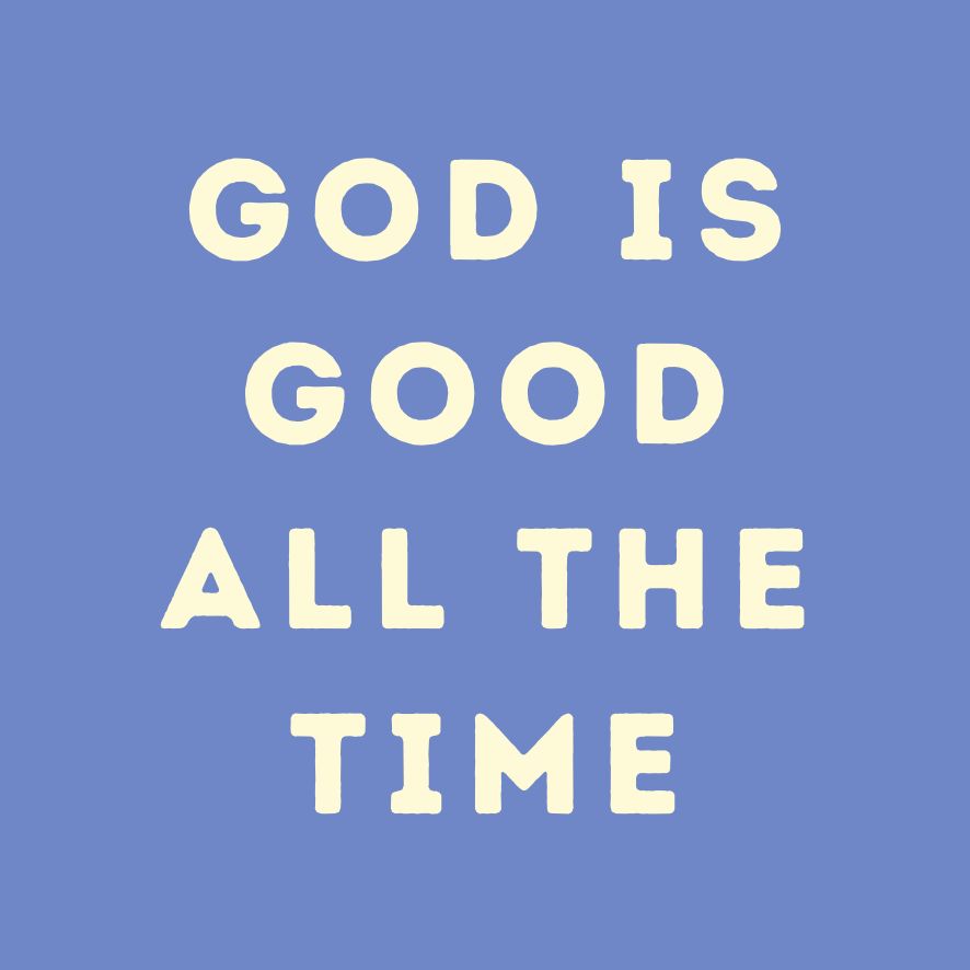 God is Good - Duftkerze mit Spruch