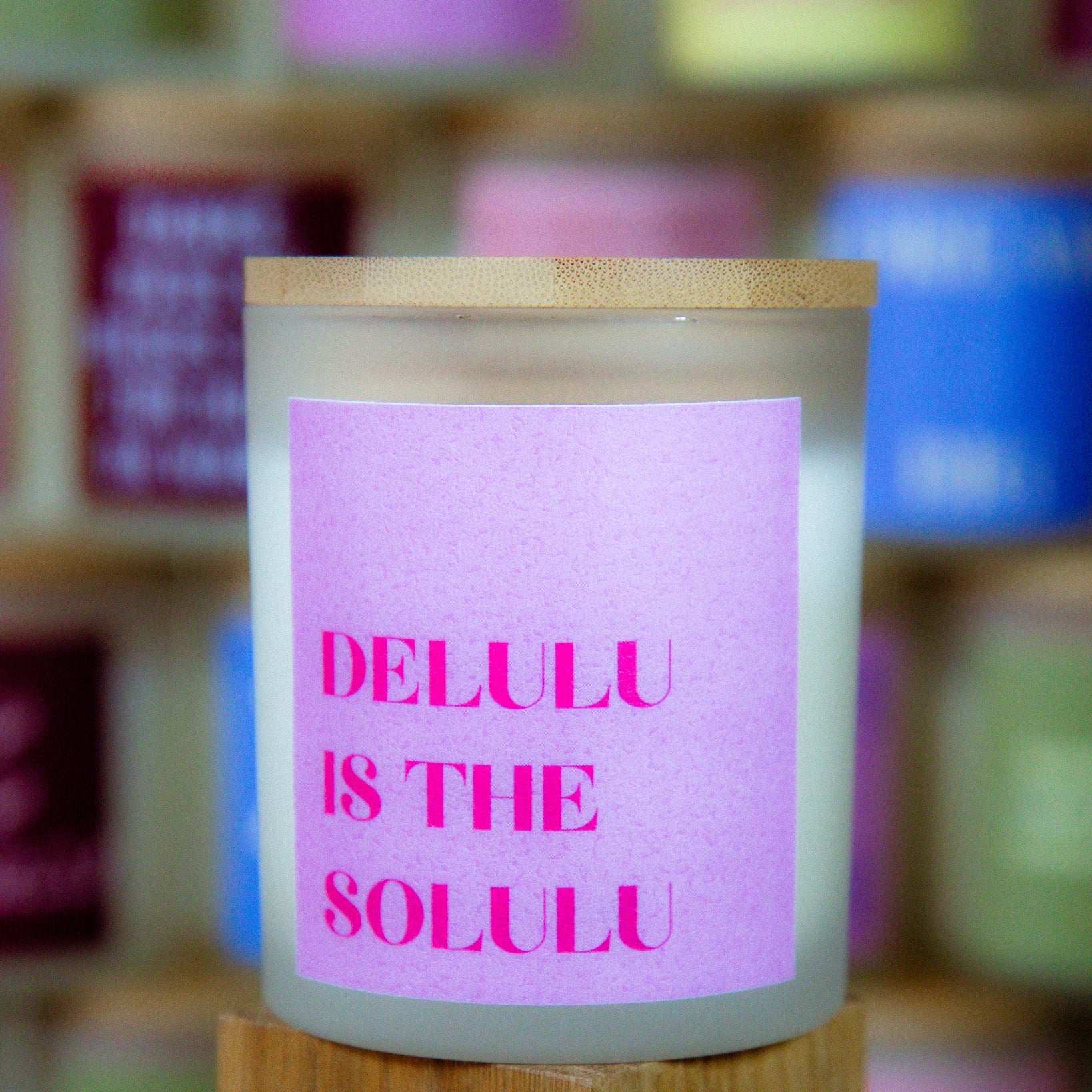 Персоналізована свічка «Plain Candle»
