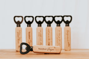 Flaschenöffner aus Holz