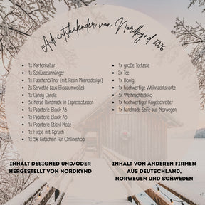 Adventskalender von Nordkynd (Limited Edition) 2026