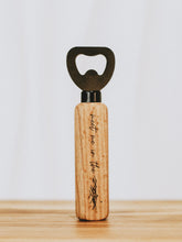 Flaschenöffner aus Holz