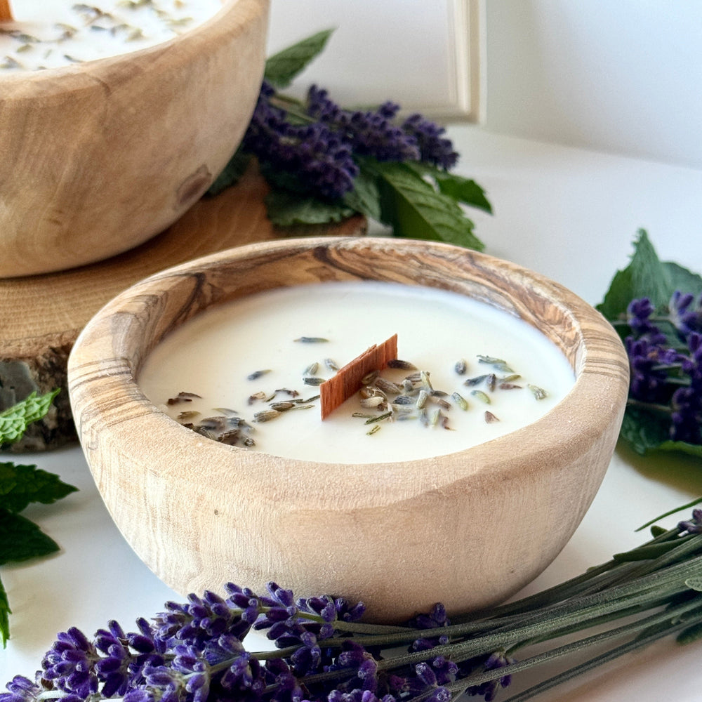 Peaceful Lavender (Mindful Light Olivenschale)