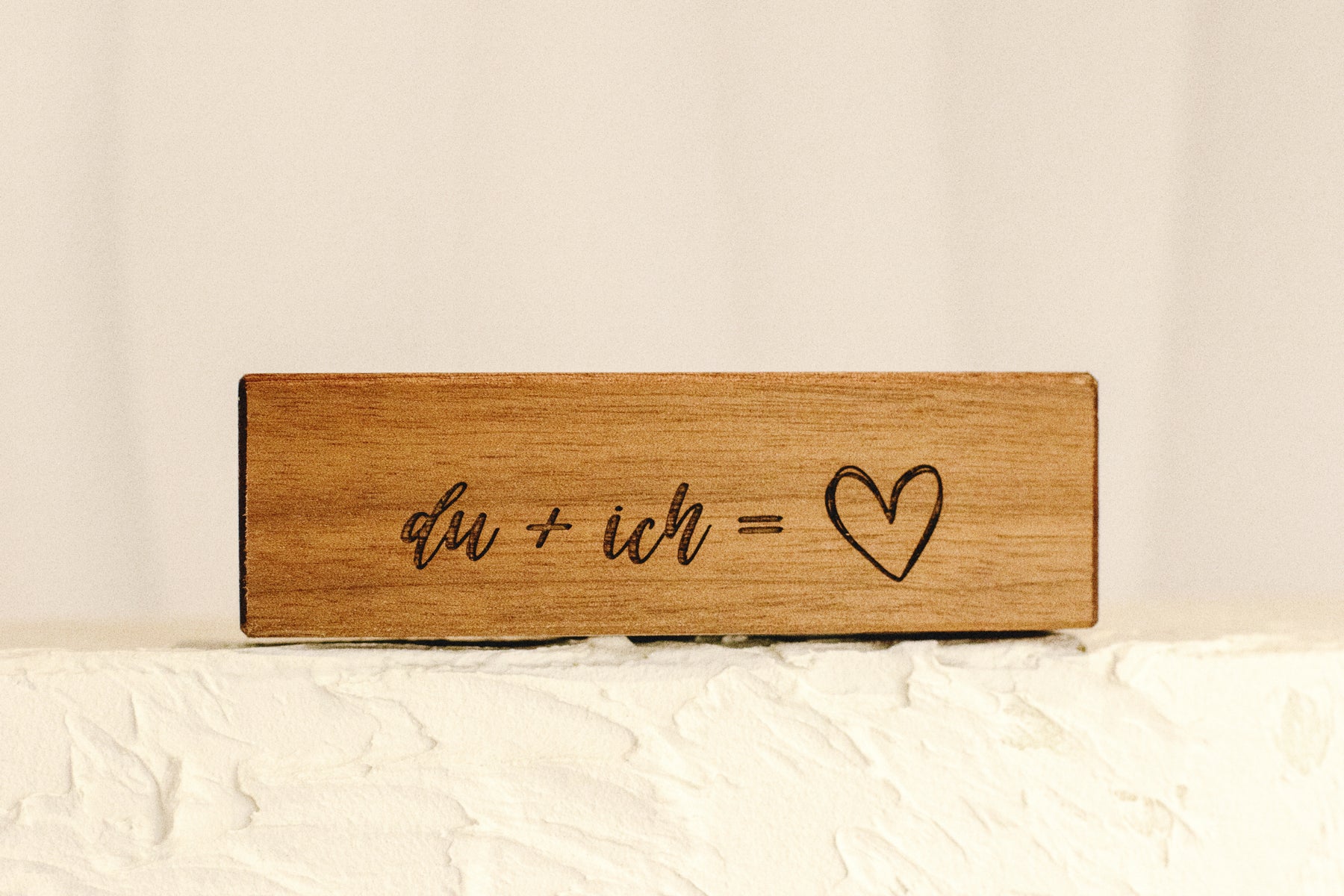 Bildhalter aus Naturholz