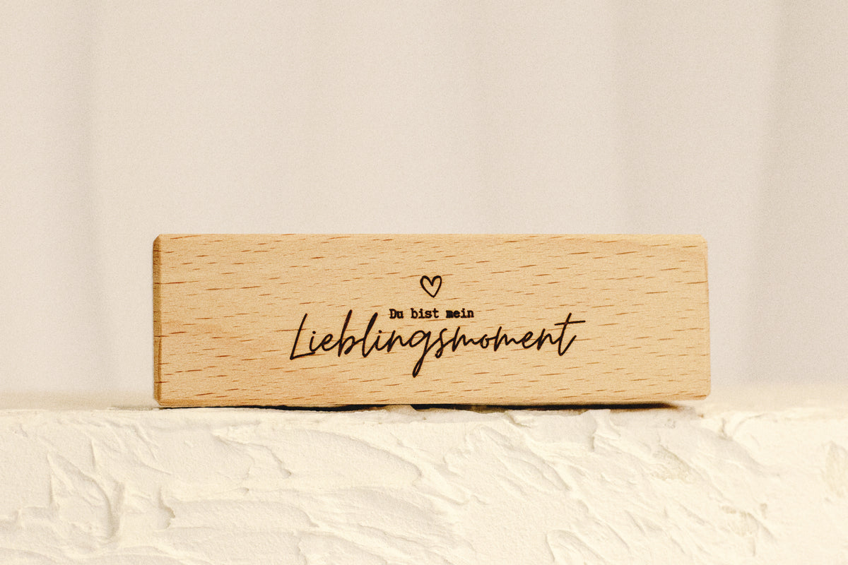 Bildhalter aus Naturholz