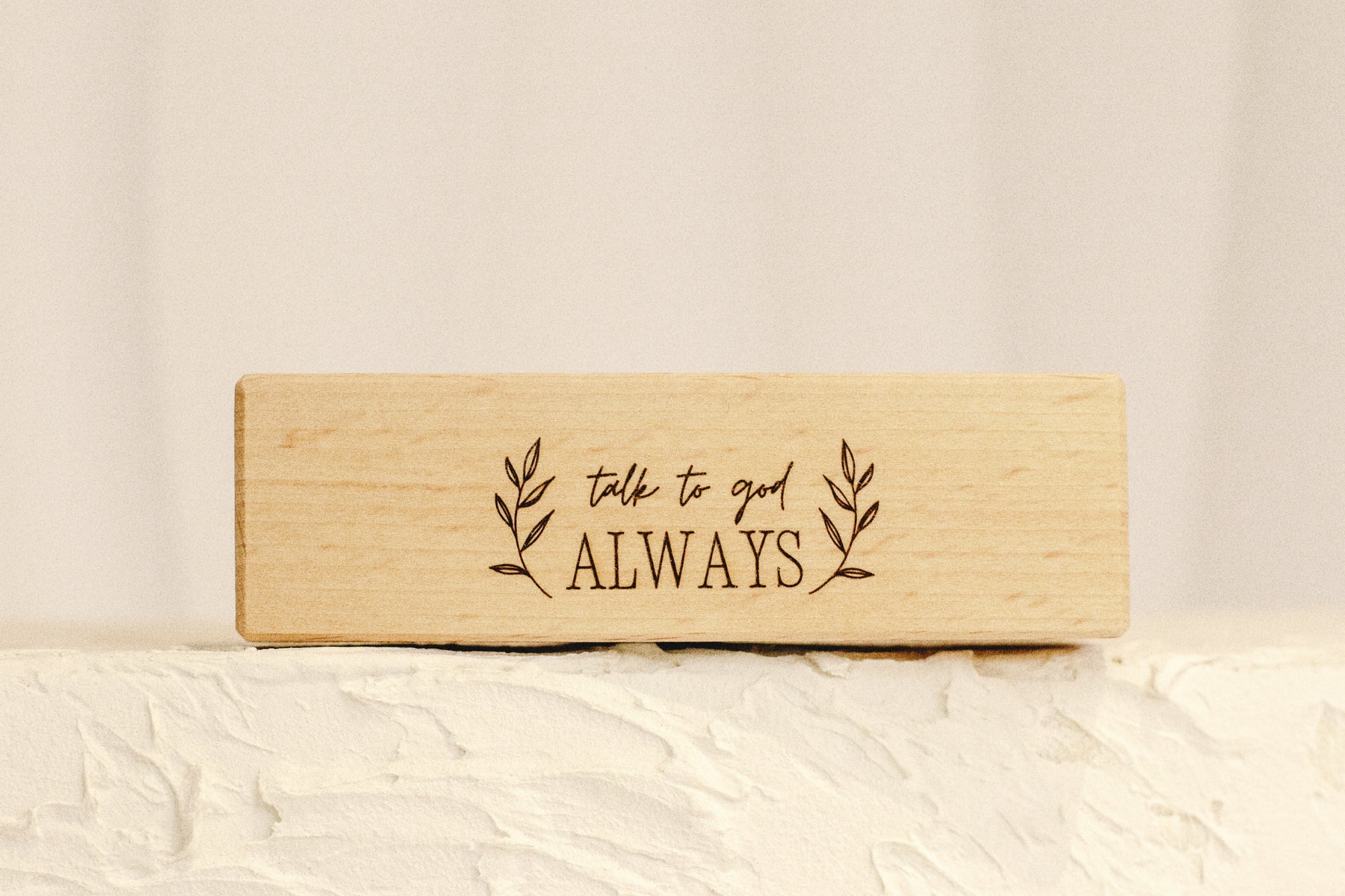 Bildhalter aus Naturholz