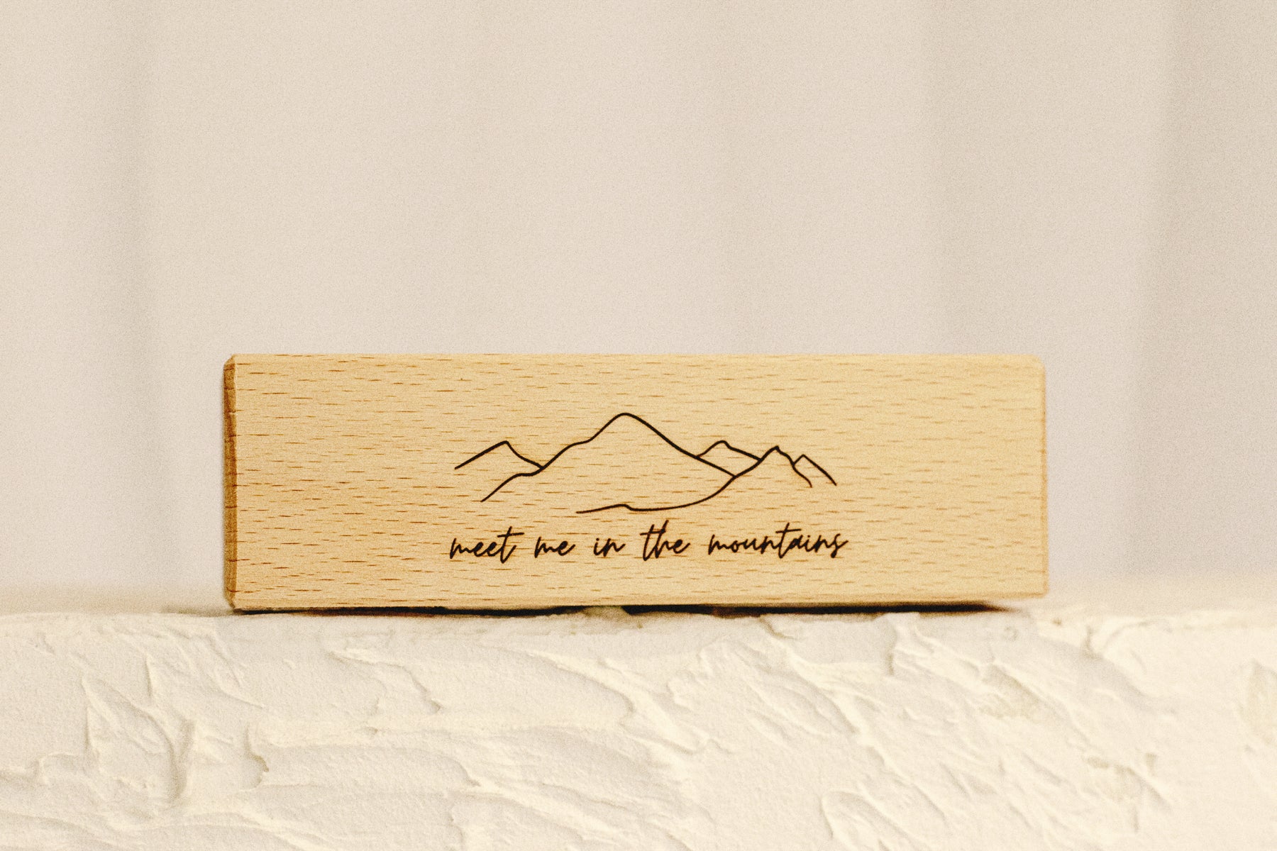 Bildhalter aus Naturholz