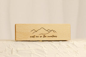 Bildhalter aus Naturholz