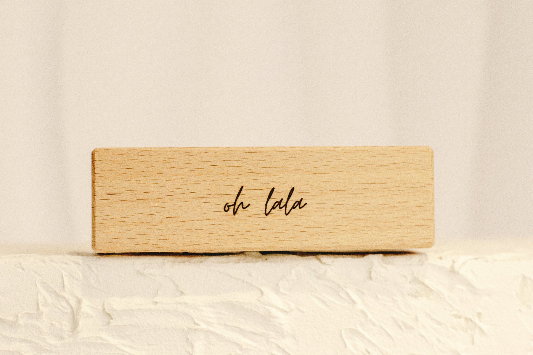 Bildhalter aus Naturholz