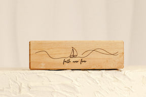 Bildhalter aus Naturholz