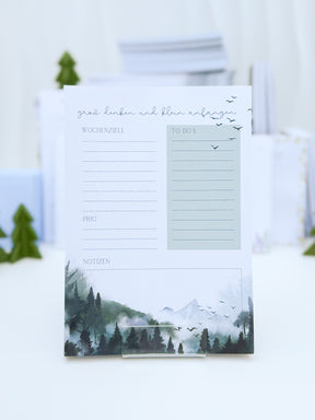 Notizblock A5 – Daily Planner