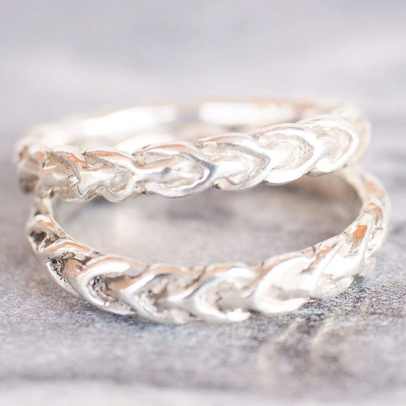 Silberring - Grow together