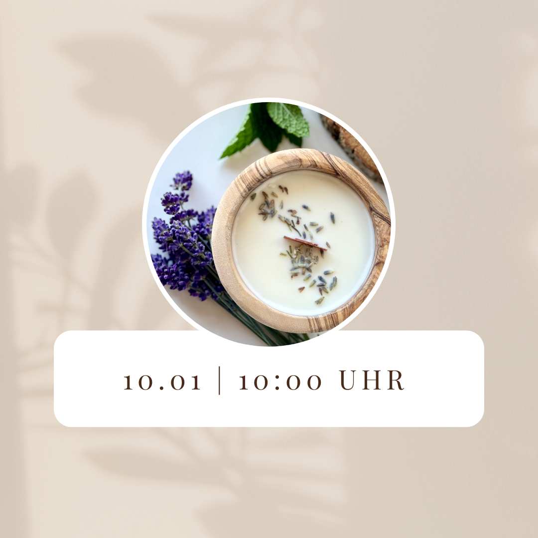 Kerzenworkshop Olivenschalen 10.01.26