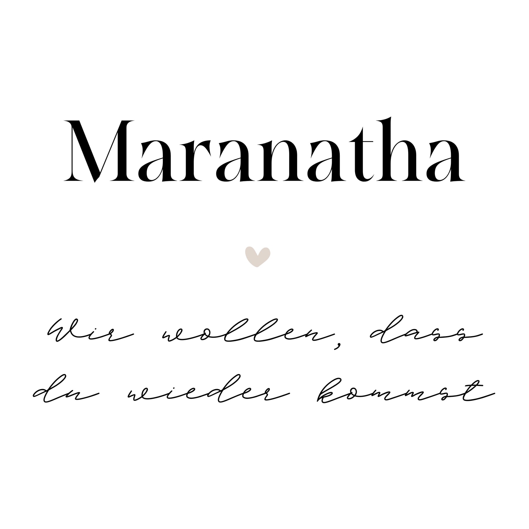 Persönlich Plain Candle