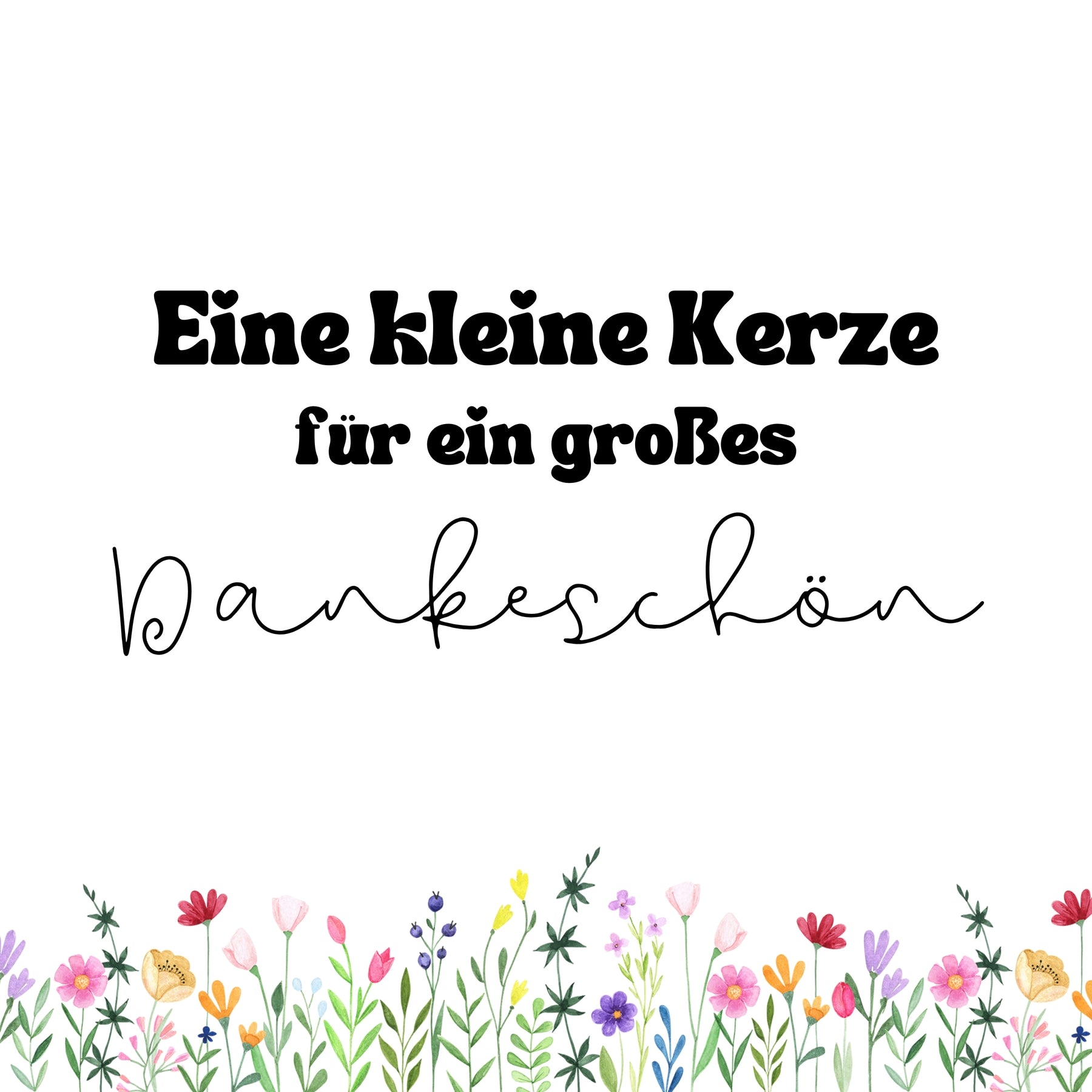 Persönlich Plain Candle