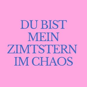 Mein Zimtstern - Duftkerze mit Spruch